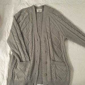 Aritzia Wilfred Oversized Knit Cardigan